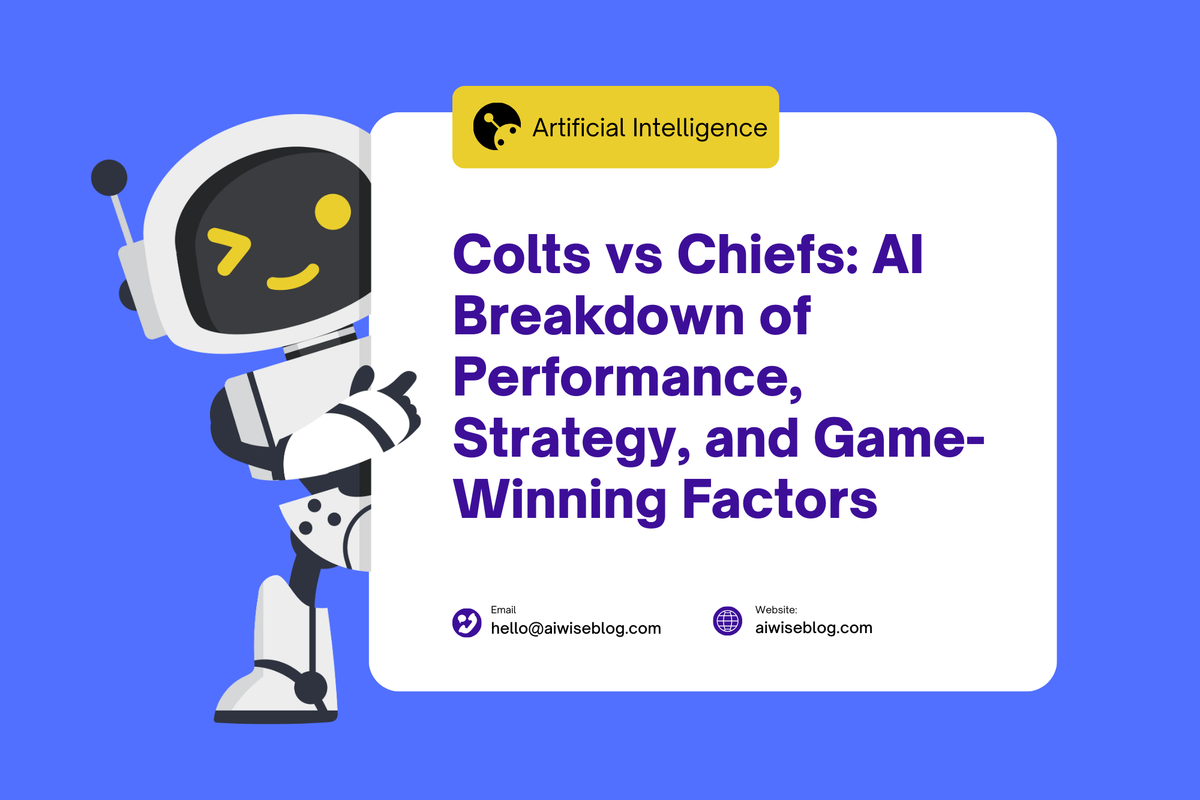 Colts vs Chiefs: AI Breakdown of Performance, Strategy, and Game-Winning Factors