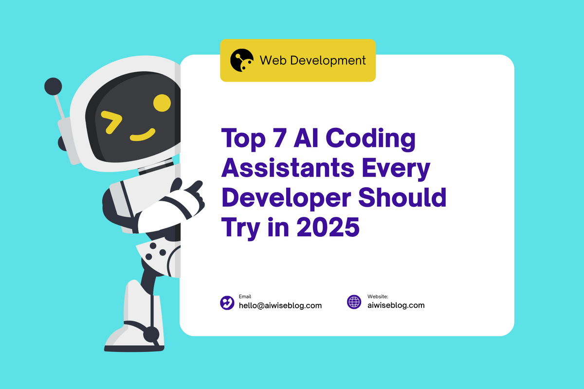 Top 7 AI Coding Assistants Every Developer Should Try In 2025